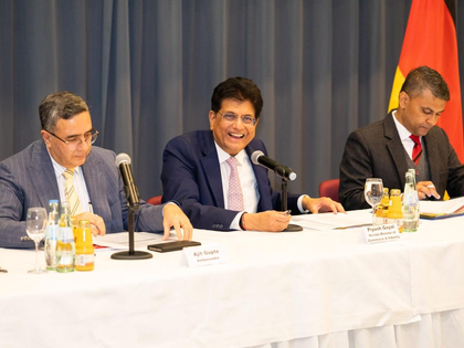 Piyush Goyal, German Minister discuss commitment to finalising India-EU FTA | Piyush Goyal, German Minister discuss commitment to finalising India-EU FTA Piyush Goyal, German Minister discuss commitment to finalising India-EU FTA | Piyush Goyal, German Minister discuss commitment to finalising India-EU FTA