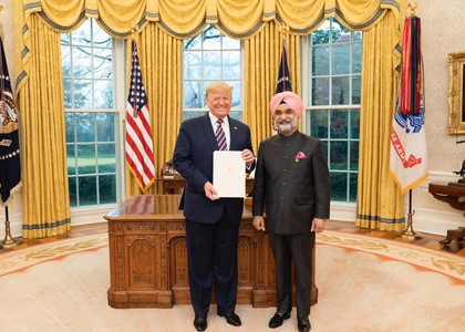 Trump writes to ex-Indian envoy Sandhu, shares condolences over brother’s death | Trump writes to ex-Indian envoy Sandhu, shares condolences over brother’s death Trump writes to ex-Indian envoy Sandhu, shares condolences over brother’s death | Trump writes to ex-Indian envoy Sandhu, shares condolences over brother’s death
