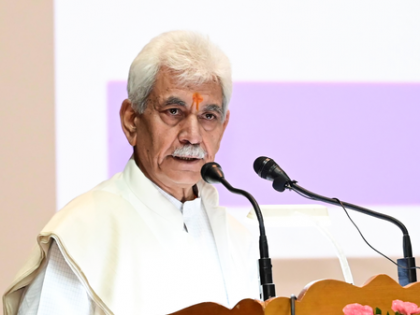 New vision of J&K is of peace, equal opportunity for every citizen: L-G | New vision of J&K is of peace, equal opportunity for every citizen: L-G