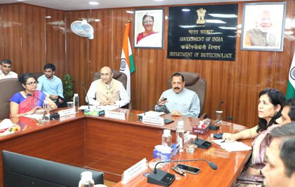 Jitendra Singh calls for boosting regional bioinnovation ecosystem across states | Jitendra Singh calls for boosting regional bioinnovation ecosystem across states Jitendra Singh calls for boosting regional bioinnovation ecosystem across states | Jitendra Singh calls for boosting regional bioinnovation ecosystem across states
