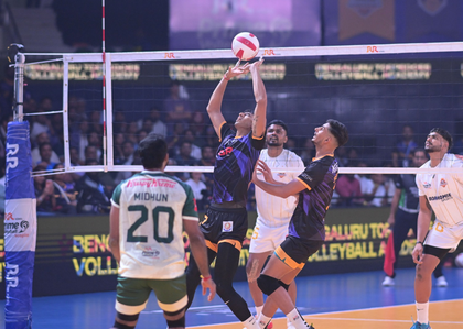 PVL 2025: Bengaluru Torpeodes beat Ahmedabad Defenders, book final against Mumbai Meteors | PVL 2025: Bengaluru Torpeodes beat Ahmedabad Defenders, book final against Mumbai Meteors PVL 2025: Bengaluru Torpeodes beat Ahmedabad Defenders, book final against Mumbai Meteors | PVL 2025: Bengaluru Torpeodes beat Ahmedabad Defenders, book final against Mumbai Meteors