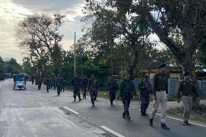 Bihar Assembly polls: Over 400 Tripura State Rifles personnel to provide security | Bihar Assembly polls: Over 400 Tripura State Rifles personnel to provide security