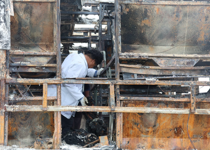 Smartphones explosion may have aggravated Andhra Pradesh bus fire: Police | Smartphones explosion may have aggravated Andhra Pradesh bus fire: Police Smartphones explosion may have aggravated Andhra Pradesh bus fire: Police | Smartphones explosion may have aggravated Andhra Pradesh bus fire: Police