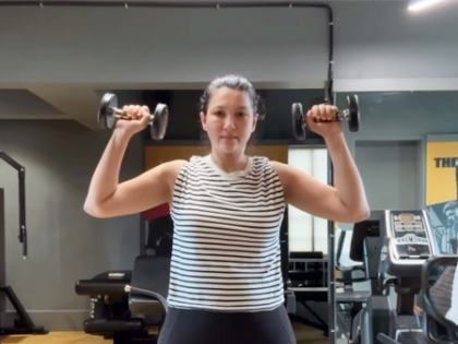 Gauahar Khan hits the gym to shed pregnancy weight, saying, “Be your own champion.” | Gauahar Khan hits the gym to shed pregnancy weight, saying, “Be your own champion.” Gauahar Khan hits the gym to shed pregnancy weight, saying, “Be your own champion.” | Gauahar Khan hits the gym to shed pregnancy weight, saying, “Be your own champion.”