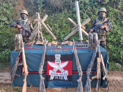Assam Rifles recover huge arms, ammunition in Mizoram | Assam Rifles recover huge arms, ammunition in Mizoram Assam Rifles recover huge arms, ammunition in Mizoram | Assam Rifles recover huge arms, ammunition in Mizoram