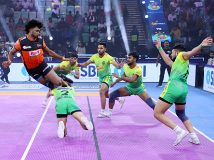 PKL 12: Patna Pirates beat U Mumba in Play-in 2, to face Pink Panthers in Eliminator 1 | PKL 12: Patna Pirates beat U Mumba in Play-in 2, to face Pink Panthers in Eliminator 1 PKL 12: Patna Pirates beat U Mumba in Play-in 2, to face Pink Panthers in Eliminator 1 | PKL 12: Patna Pirates beat U Mumba in Play-in 2, to face Pink Panthers in Eliminator 1