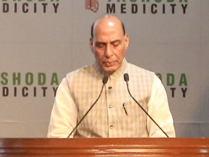 Strong India possible only if every citizen is healthy: Rajnath Singh | Strong India possible only if every citizen is healthy: Rajnath Singh Strong India possible only if every citizen is healthy: Rajnath Singh | Strong India possible only if every citizen is healthy: Rajnath Singh