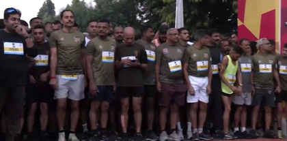 79th Shaurya Diwas: Over 10,000 runners join 'Shauryaveer - Run for India' in Delhi | 79th Shaurya Diwas: Over 10,000 runners join 'Shauryaveer - Run for India' in Delhi 79th Shaurya Diwas: Over 10,000 runners join 'Shauryaveer - Run for India' in Delhi | 79th Shaurya Diwas: Over 10,000 runners join 'Shauryaveer - Run for India' in Delhi