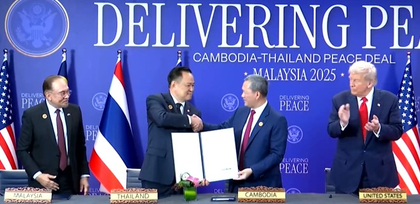 Cambodia, Thailand sign historic peace deal in Malaysia in Trump's presence | Cambodia, Thailand sign historic peace deal in Malaysia in Trump's presence Cambodia, Thailand sign historic peace deal in Malaysia in Trump's presence | Cambodia, Thailand sign historic peace deal in Malaysia in Trump's presence