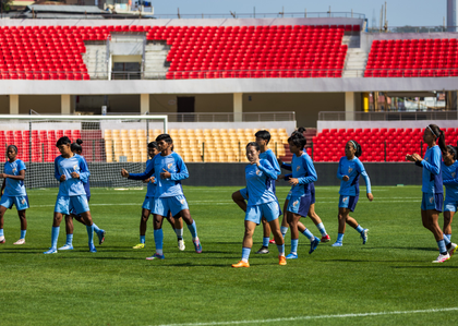 India gear up to face Nepal in Tri-Nation Women's International Friendlies | India gear up to face Nepal in Tri-Nation Women's International Friendlies India gear up to face Nepal in Tri-Nation Women's International Friendlies | India gear up to face Nepal in Tri-Nation Women's International Friendlies
