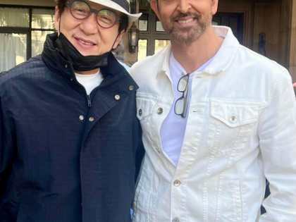 Hrithik Roshan meets Jackie Chan: My broken bones look up to your broken bones | Hrithik Roshan meets Jackie Chan: My broken bones look up to your broken bones Hrithik Roshan meets Jackie Chan: My broken bones look up to your broken bones | Hrithik Roshan meets Jackie Chan: My broken bones look up to your broken bones