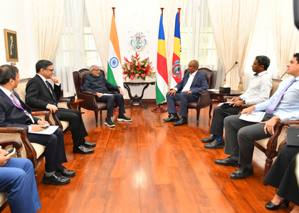 VP Radhakrishnan expressed India's desire to strengthen ties with Seychelles across all areas: FS Misri | VP Radhakrishnan expressed India's desire to strengthen ties with Seychelles across all areas: FS Misri
