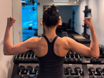 Samantha Ruth Prabhu says 'build' as she flaunts her toned biceps in her latest gym pic | Samantha Ruth Prabhu says 'build' as she flaunts her toned biceps in her latest gym pic Samantha Ruth Prabhu says 'build' as she flaunts her toned biceps in her latest gym pic | Samantha Ruth Prabhu says 'build' as she flaunts her toned biceps in her latest gym pic