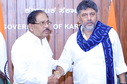 No one can be compared to Shivakumar: K’taka Home Minister | No one can be compared to Shivakumar: K’taka Home Minister No one can be compared to Shivakumar: K’taka Home Minister | No one can be compared to Shivakumar: K’taka Home Minister