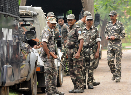 Security forces demolish Maoists’ memorial in Chhattisgarh | Security forces demolish Maoists’ memorial in Chhattisgarh