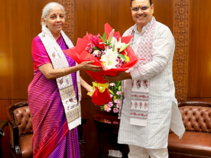 Rajasthan CM meets Union Minister Shivraj Chouhan, FM Sitharaman in Delhi | Rajasthan CM meets Union Minister Shivraj Chouhan, FM Sitharaman in Delhi