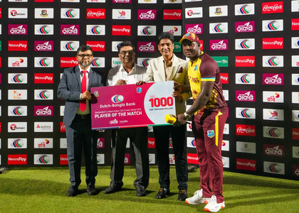 Hope, Powell fireworks power West Indies to 16-run win over Bangladesh | Hope, Powell fireworks power West Indies to 16-run win over Bangladesh