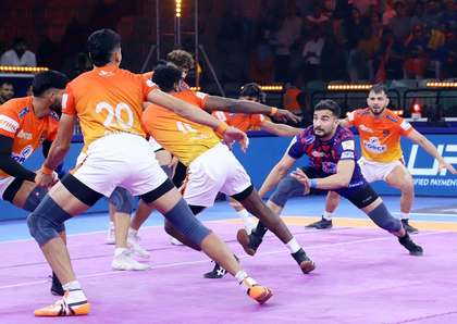 PKL 12: Dabang Delhi thrash Puneri Paltan in tiebreaker to reach final | PKL 12: Dabang Delhi thrash Puneri Paltan in tiebreaker to reach final PKL 12: Dabang Delhi thrash Puneri Paltan in tiebreaker to reach final | PKL 12: Dabang Delhi thrash Puneri Paltan in tiebreaker to reach final