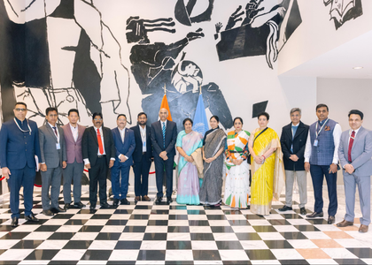 Indian envoy to UN briefs visiting parliamentary delegation on 'multi-faceted' bilateral ties | Indian envoy to UN briefs visiting parliamentary delegation on 'multi-faceted' bilateral ties Indian envoy to UN briefs visiting parliamentary delegation on 'multi-faceted' bilateral ties | Indian envoy to UN briefs visiting parliamentary delegation on 'multi-faceted' bilateral ties
