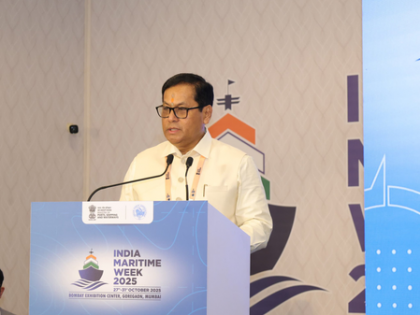 India aims 70 pc carbon emission cut per tonne of cargo by 2047: Sarbananda Sonowal | India aims 70 pc carbon emission cut per tonne of cargo by 2047: Sarbananda Sonowal India aims 70 pc carbon emission cut per tonne of cargo by 2047: Sarbananda Sonowal | India aims 70 pc carbon emission cut per tonne of cargo by 2047: Sarbananda Sonowal