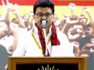 Stalin accuses EPS of ‘surrendering before Amit Shah’, says 2026 polls will be fight to protect TN | Stalin accuses EPS of ‘surrendering before Amit Shah’, says 2026 polls will be fight to protect TN