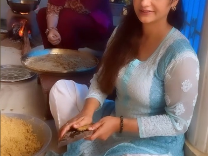 Rati Pandey performs Chhath Puja with proper rituals, shares glimpse of her traditional celebration | Rati Pandey performs Chhath Puja with proper rituals, shares glimpse of her traditional celebration Rati Pandey performs Chhath Puja with proper rituals, shares glimpse of her traditional celebration | Rati Pandey performs Chhath Puja with proper rituals, shares glimpse of her traditional celebration