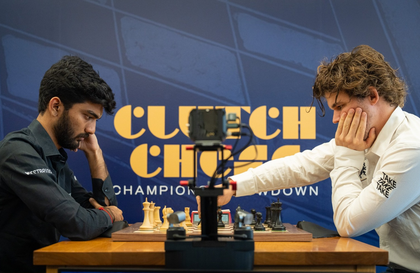 Champions Showdown: Gukesh slips to last, Carlsen takes sole lead after Day 2 | Champions Showdown: Gukesh slips to last, Carlsen takes sole lead after Day 2 Champions Showdown: Gukesh slips to last, Carlsen takes sole lead after Day 2 | Champions Showdown: Gukesh slips to last, Carlsen takes sole lead after Day 2