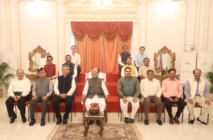 MP: Goa delegation calls on Guv Patel at Raj Bhavan | MP: Goa delegation calls on Guv Patel at Raj Bhavan MP: Goa delegation calls on Guv Patel at Raj Bhavan | MP: Goa delegation calls on Guv Patel at Raj Bhavan
