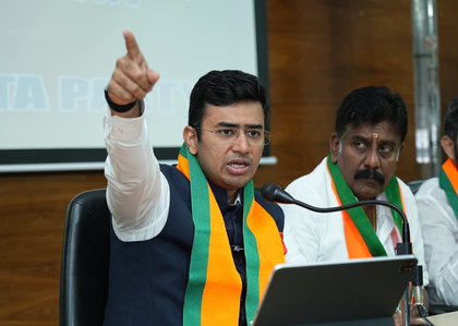 ‘Commuters, not cars’: Tejasvi Surya’s advise to K’taka govt on tunnel project | ‘Commuters, not cars’: Tejasvi Surya’s advise to K’taka govt on tunnel project ‘Commuters, not cars’: Tejasvi Surya’s advise to K’taka govt on tunnel project | ‘Commuters, not cars’: Tejasvi Surya’s advise to K’taka govt on tunnel project