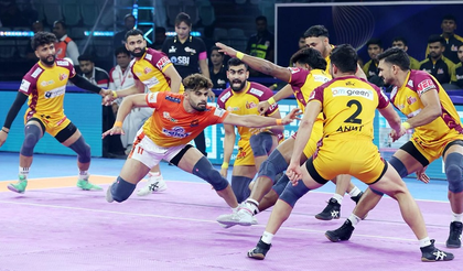 PKL 12: Puneri Paltan fight off resilient Telugu Titans, set up ultimate clash with Dabang Delhi | PKL 12: Puneri Paltan fight off resilient Telugu Titans, set up ultimate clash with Dabang Delhi PKL 12: Puneri Paltan fight off resilient Telugu Titans, set up ultimate clash with Dabang Delhi | PKL 12: Puneri Paltan fight off resilient Telugu Titans, set up ultimate clash with Dabang Delhi