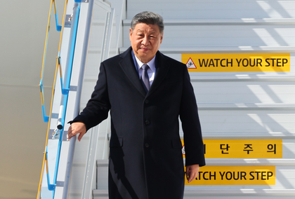 China's Xi arrives in Busan for 1st South Korea trip in 11 yrs, set for talks with Trump | China's Xi arrives in Busan for 1st South Korea trip in 11 yrs, set for talks with Trump