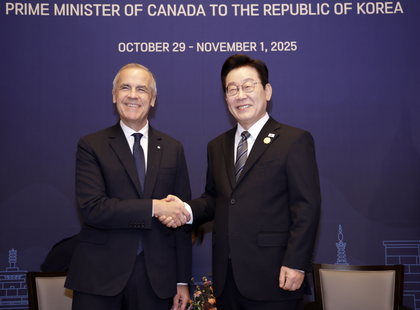 South Korean Lee, Canadian PM agree to bolster defence, security partnership | South Korean Lee, Canadian PM agree to bolster defence, security partnership