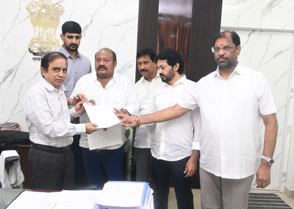 BRS lodges complaint against Telangana CM for poll code violation | BRS lodges complaint against Telangana CM for poll code violation BRS lodges complaint against Telangana CM for poll code violation | BRS lodges complaint against Telangana CM for poll code violation