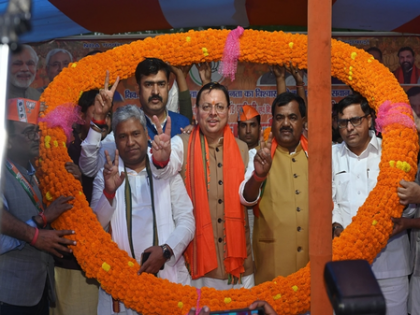 U'kand CM Dhami accuses Rahul, Tejashwi of divisive politics at Bihar's Harsidhi rally | U'kand CM Dhami accuses Rahul, Tejashwi of divisive politics at Bihar's Harsidhi rally