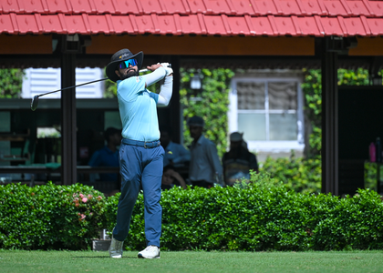 Golf: Aman Raj stays three shots ahead as young Veer chases hard in IGPL Kolkata | Golf: Aman Raj stays three shots ahead as young Veer chases hard in IGPL Kolkata Golf: Aman Raj stays three shots ahead as young Veer chases hard in IGPL Kolkata | Golf: Aman Raj stays three shots ahead as young Veer chases hard in IGPL Kolkata