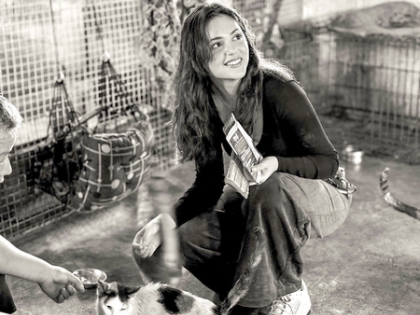 Aneet Padda spends day at animal shelter: Left with fur on my clothes and calm in my chest | Aneet Padda spends day at animal shelter: Left with fur on my clothes and calm in my chest Aneet Padda spends day at animal shelter: Left with fur on my clothes and calm in my chest | Aneet Padda spends day at animal shelter: Left with fur on my clothes and calm in my chest