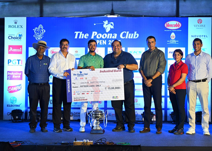 The Poona Club Open: Shaurya Bhattacharya saves best for last to snatch victory in playoff | The Poona Club Open: Shaurya Bhattacharya saves best for last to snatch victory in playoff The Poona Club Open: Shaurya Bhattacharya saves best for last to snatch victory in playoff | The Poona Club Open: Shaurya Bhattacharya saves best for last to snatch victory in playoff