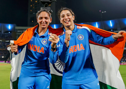 Mandhana congratulates Harmanpreet after PCA unveil stand in her honour | Mandhana congratulates Harmanpreet after PCA unveil stand in her honour Mandhana congratulates Harmanpreet after PCA unveil stand in her honour | Mandhana congratulates Harmanpreet after PCA unveil stand in her honour