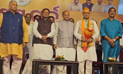 Senior BJD leader, ex-RS MP Amar Patnaik switches to BJP; calls PM Modi his inspiration | Senior BJD leader, ex-RS MP Amar Patnaik switches to BJP; calls PM Modi his inspiration