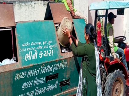 Under Nirmal Gujarat 2.0, door-to-door garbage collection drive launched in 71 villages of Jamnagar | Under Nirmal Gujarat 2.0, door-to-door garbage collection drive launched in 71 villages of Jamnagar