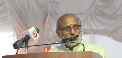 V-P Radhakrishnan stresses character building as foundation of education and national progress | V-P Radhakrishnan stresses character building as foundation of education and national progress