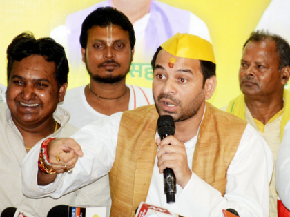 Still a child: Tej Pratap mocks Tejashwi ahead of Bihar polls | Still a child: Tej Pratap mocks Tejashwi ahead of Bihar polls