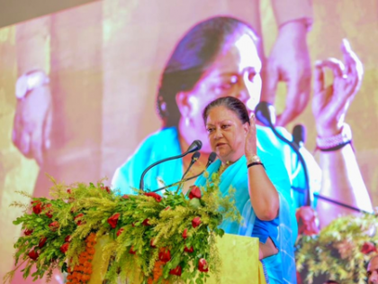 Contest between 'people power' vs 'money power': Vasundhara Raje on Anta bypoll | Contest between 'people power' vs 'money power': Vasundhara Raje on Anta bypoll