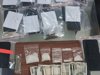 Drugs seized from doctor's house in Hyderabad | Drugs seized from doctor's house in Hyderabad