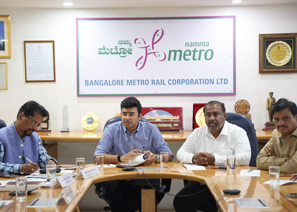 Tejasvi Surya slams Bengaluru Metro for ‘exorbitant’ fare hike | Tejasvi Surya slams Bengaluru Metro for ‘exorbitant’ fare hike Tejasvi Surya slams Bengaluru Metro for ‘exorbitant’ fare hike | Tejasvi Surya slams Bengaluru Metro for ‘exorbitant’ fare hike