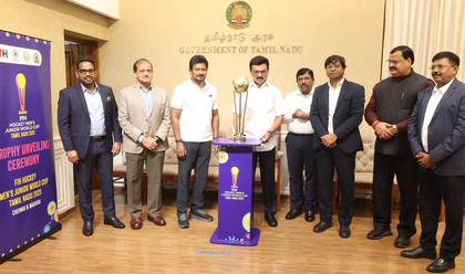 Tamil Nadu CM Stalin unveils FIH Hockey Men’s Junior World Cup 2025 trophy in Chennai | Tamil Nadu CM Stalin unveils FIH Hockey Men’s Junior World Cup 2025 trophy in Chennai Tamil Nadu CM Stalin unveils FIH Hockey Men’s Junior World Cup 2025 trophy in Chennai | Tamil Nadu CM Stalin unveils FIH Hockey Men’s Junior World Cup 2025 trophy in Chennai