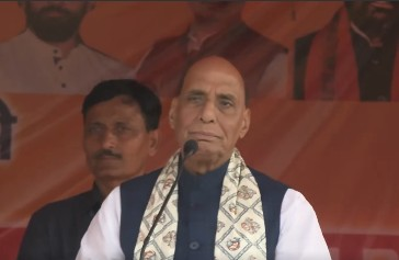 NDA will return to power with two-thirds majority: Rajnath Singh ahead of first phase poll in Bihar | NDA will return to power with two-thirds majority: Rajnath Singh ahead of first phase poll in Bihar NDA will return to power with two-thirds majority: Rajnath Singh ahead of first phase poll in Bihar | NDA will return to power with two-thirds majority: Rajnath Singh ahead of first phase poll in Bihar