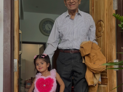 Charu Asopa’s former father-in-law reunites with granddaughter Ziana; actress expresses gratitude for his presence | Charu Asopa’s former father-in-law reunites with granddaughter Ziana; actress expresses gratitude for his presence