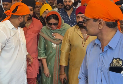 Kareena Kapoor Khan visits Gurudwara with Taimur & Jeh; husband Saif Ali Khan gives it a miss | Kareena Kapoor Khan visits Gurudwara with Taimur & Jeh; husband Saif Ali Khan gives it a miss