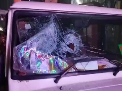 Union Minister Sukanta Majumdar's convoy attacked in Bengal's Nabadwip | Union Minister Sukanta Majumdar's convoy attacked in Bengal's Nabadwip Union Minister Sukanta Majumdar's convoy attacked in Bengal's Nabadwip | Union Minister Sukanta Majumdar's convoy attacked in Bengal's Nabadwip